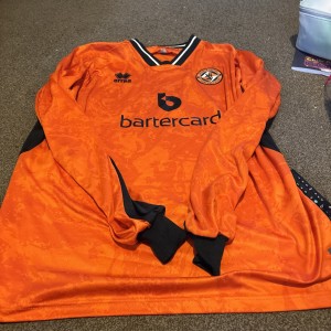 Dundee United 23/24 Home Football Shirt Long Sleeve Men's 5XL for sale on Ebay