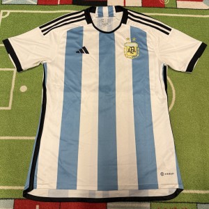 Argentina Home Shirt 2022 Size L 2 Star VGC  for sale on Ebay