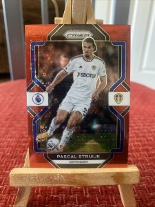 2022-23 Panini Prizm Pascal Struijk Red Disco Prizm /49 Leeds United  for sale on Ebay