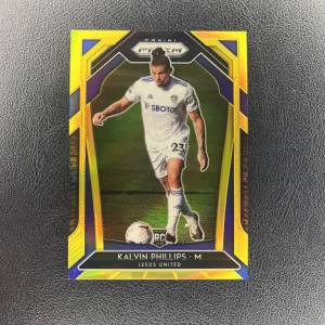 2020-21 Panini Premier League Prizm Kalvin Phillips True Gold /10 Leeds united for sale on Ebay