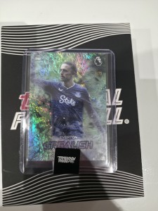 Topps Total Football White Ice Jack Grealish /75 Everton for sale on Ebay