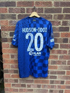 Authentic Chelsea 2021/22 Chelsea Home Shirt, Callum Hudson-Odoi 20, XL for sale on Ebay
