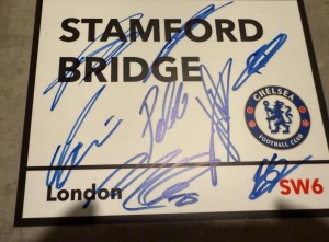 CHELSEA FC SIGNED 2026 STREET SIGN FOOTBALL PALMER PEDRO JAMES  SHIRT BALL 1  for sale on Ebay