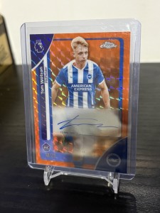 Topps Chrome Premier League Auto Brighton Rookie Tom Watson Autograph /25 for sale on Ebay