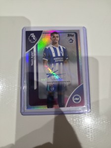 Topps Premier League 2025/2026 Yasin Ayari Brighton RC Rookie Auto Card for sale on Ebay
