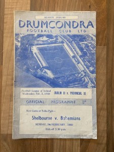 Dublin IV v Provincial IV, 3 Feb 1960 for sale on Ebay