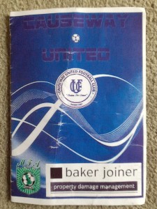 Causeway United V Shepshed Dynamo Football Programme Midland Football... for sale on Ebay