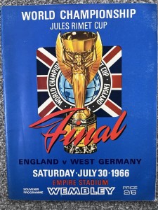Genuine (130 Gram) 1966 World Cup Final Programme England V West Germany VG Cond for sale on Ebay