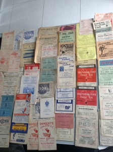 59 X NON LEAGUE GAMES FROM 1952 TO 1967 MAINLY 1950s SOUTHERN CLUBS ETC for sale on Ebay