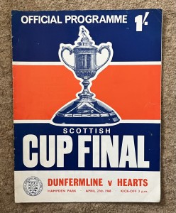 Scottish Cup Final - Dunfermline v Heart of Midlothian - 27/4/68 for sale on Ebay