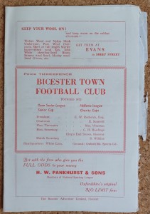 1960's LORD JERSEY F.A.XI v WITNEY & DISTRICT F.A.XI  DERRICK ALLEN MEMORIAL CUP for sale on Ebay
