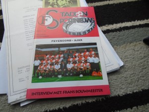 FEYENOORD V AJAX 1993-4 for sale on Ebay