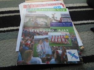 FEYENOORD V AJAX 1993-4 PTT TELECOM CUP for sale on Ebay