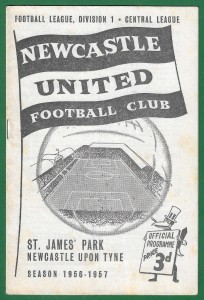 1956 FOOTBALL PROGRAMME, NEWCASTLE UNITED V CARDIFF CITY, FIRST DIVISION. for sale on Ebay
