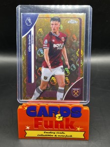 2026 Topps Chrome Premier League Logofractor Ollie Scarles WEST HAM UNITED 1/50 for sale on Ebay