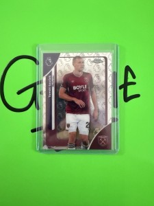 Topps Chrome Premier League 25/26 Logofractor Tomas Soucek Base West Ham for sale on Ebay