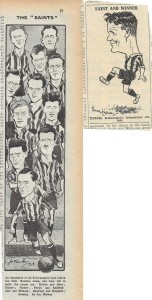 SOUTHAMPTON CARICATURES EARLY 1920S INC TITMUS for sale on Ebay