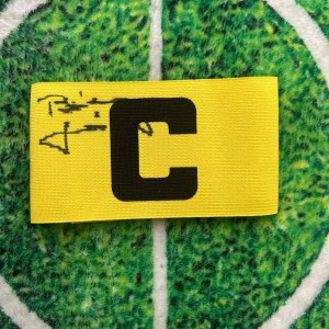 Brian Laudrup Of Denmark, Bayern, Chelsea & Milan Signed Captain Armband wCOA for sale on Ebay