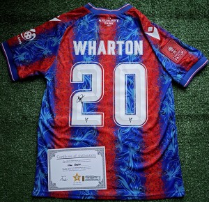 Adam Wharton Hand Signed Crystal Palace FA CUP WINNERS Shirt with COA for sale on Ebay