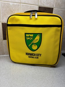 Norwich City FC packed lunch bag. Brand new. for sale on Ebay