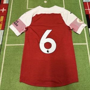 Arsenal Home Shirt 2018/2019 Player Issue Matchworn Plaguezuelo 6 Size Large for sale on Ebay