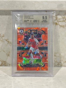 Beckett Graded 9.5 Panini Select 23/24 William Saliba Numbered 079/145 - Arsenal for sale on Ebay