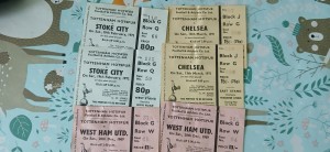 TOTTENHAM HOTSPUR (Spurs) ticket bundle 1969/72 MATCH TICKETS for sale on Ebay