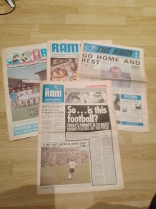 Derby County v Leeds United x 4  newspaper programmes 1972/3 , 73/4 , 74/5 , 75 for sale on Ebay