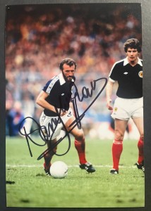Danny McGrain Signed Autograph Signature 6x4 Photo Scotland Celtic Football COA for sale on Ebay