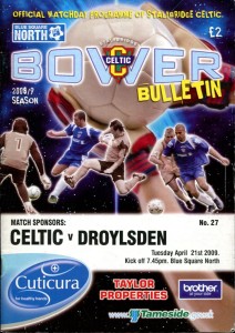 Stalybridge Celtic v Droylsden 21/04/09 Football Conference North for sale on Ebay