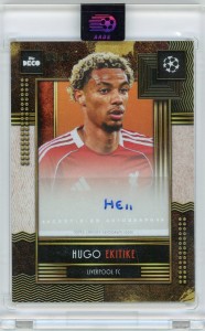 2025-26 Topps Deco Current Stars UCC Liverpool FC Hugo Ekitike Auto /25 for sale on Ebay