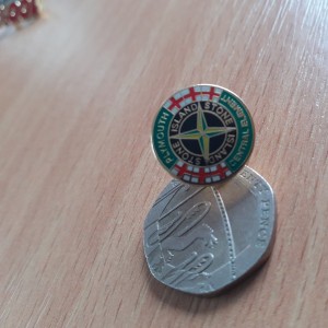 PLYMOUTH ARGYLE CENTRAL ELIMENT HOOLIGAN BADGE  for sale on Ebay