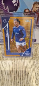 Jack Grealish /25. Topps Premier League Chrome 2025/26. Everton for sale on Ebay