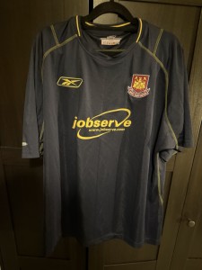 Original Authentic West Ham Away Shirt 2003/04 Men’s Large for sale on Ebay