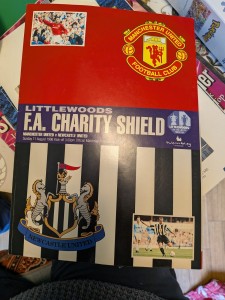 FA CHARITY SHIELD PROGRAMME 1996 Manchester United v Newcastle for sale on Ebay