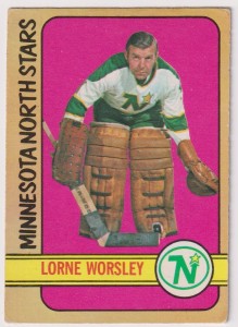 1972-73 O-pee-chee NHL #28 Lorne Worsley North Stars Rangers Canadiens HOF for sale on Ebay