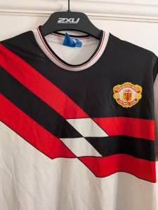 Manchester United Football Soccer Shirt Jersey Vintage Retro Adidas Mens Size XL for sale on Ebay
