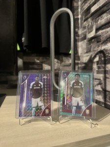 Topps Chrome Premier League 25/26 Jimoh-aloba Aston Villa Rookie /75 & /199  for sale on Ebay