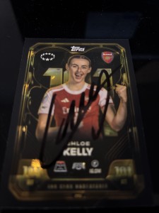 MATCH ATTAX 2026 CHLOE KELLY ARSENAL SIGNED for sale on Ebay