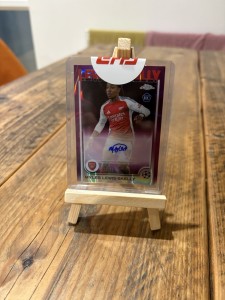 2024/25 Topps Chrome Purple Lava /75 Myles Lewis Skelly Auto Autograph Arsenal for sale on Ebay