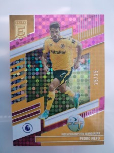 PEDRO NETO  WOLVES   NUMBERED 25/25     PANINI ELITE  PREMIER LEAGUE  2022/23 for sale on Ebay