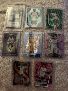10 X Tottenham numbered cards (inc. 1x auto And 1x auto And Patch. for sale on Ebay