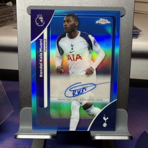Topps Chrome Premier League 2025-2026 Randal Kolo Muani Auto /150 Tottenham for sale on Ebay