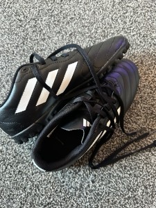 Boys Adidas Football Boots size 4 junior  for sale on Ebay