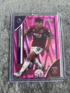 Mateus Fernandes /250 - 2026 Topps Premier League Chrome - West Ham for sale on Ebay