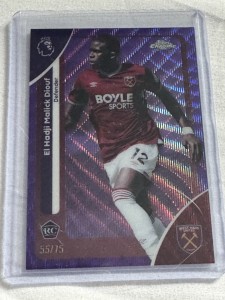 El Hadji Malick Diouf - Rookie - TOPPS Chrome Premier League 2026 West Ham for sale on Ebay