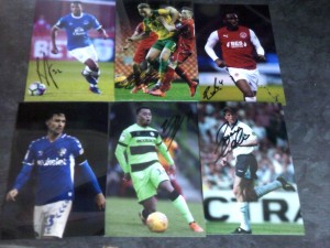 Signed Various Football Player Photographs x 6 Set 4 for sale on Ebay
