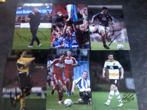 Signed Various Football Player Photographs x 6 Set 18 for sale on Ebay