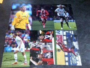 Signed Various Football Player Photographs x 6 Set 19 for sale on Ebay