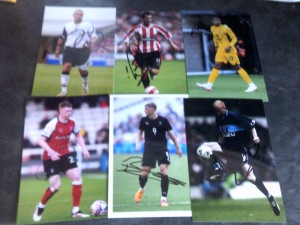 Signed Various Football Player Photographs x 6 Set 26 for sale on Ebay